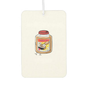 Go Nuts, peanut butter themed Car Air Freshener