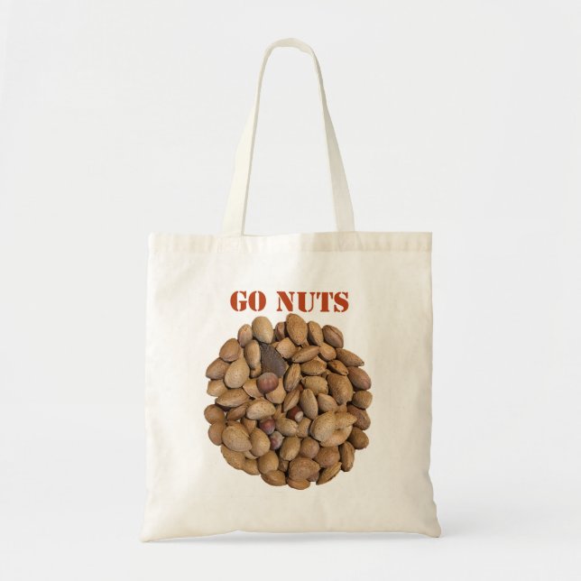 Go Nuts Tote Bag (Front)