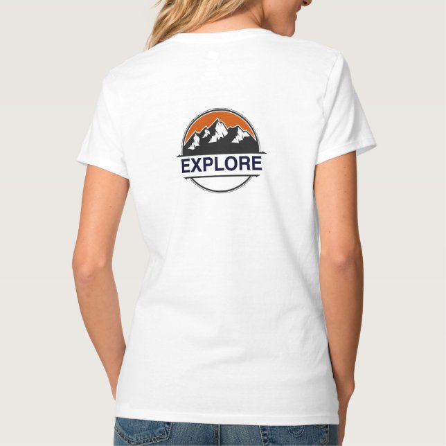 Go Out Be Brave T-Shirt (Back)