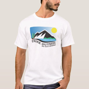 Go outside and think  T-Shirt