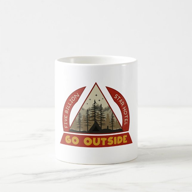 Go Outside Camping Coffee Mug (Creator Uploaded)