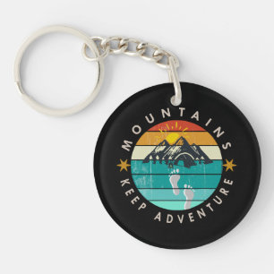 Go Outside Outdoor Keep adventure Key Ring
