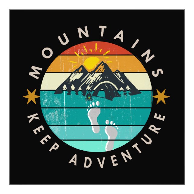 Go Outside Outdoor Keep adventure Photo Print (Front)