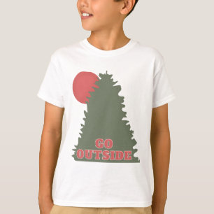 Go outside pine tree T-Shirt