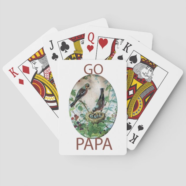 Go Papa Playing Cards (Back)