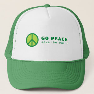 Go Peace (Green) Trucker Hat