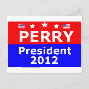 Go Perry 2012 Postcard