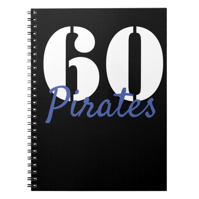 Go Pirates Leopard Mascot Notebook (Front)