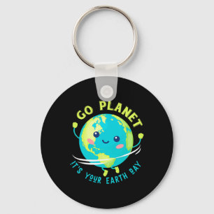 Go Planet Its Your Earth Day 3  Key Ring