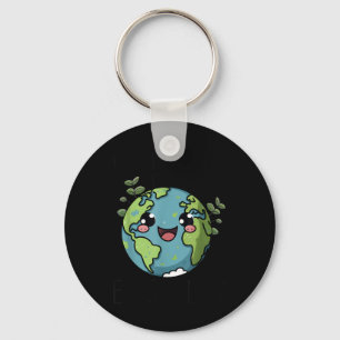 Go Planet Its Your Earth Day Teacher Kids Cute Ear Key Ring