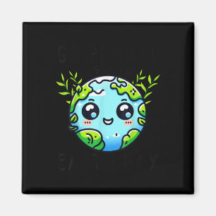 Go Planet Its Your Earth Day Teacher Kids Girls Bo Magnet