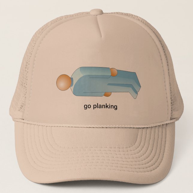 Go Planking Trucker Hat (Front)