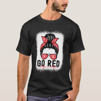 Go Red American Heart Health Month Awareness In Fe T-Shirt