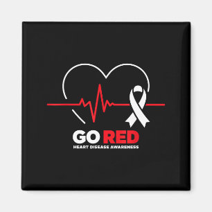 Go Red For Women American Chd Heart Disease Month Magnet