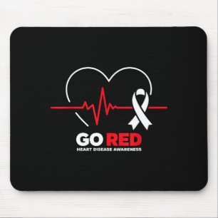 Go Red For Women American Chd Heart Disease Month  Mouse Pad