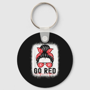 Go Red For Women American Heart Disease Awareness  Key Ring