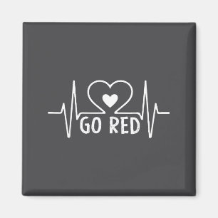 Go Red For Women American Heart Disease Month Awar Magnet