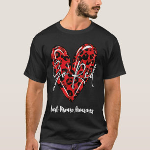 Go Red For Womens Heart Disease Awareness Month Le T-Shirt