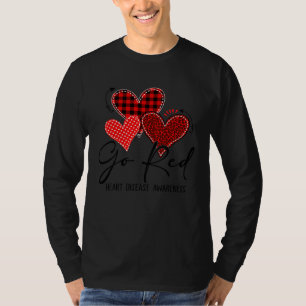 Go Red For Womens Heart Disease Awareness Month Le T-Shirt