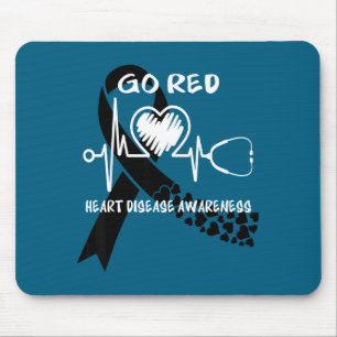 Go Red Heart Disease Awareness Month  Mouse Pad