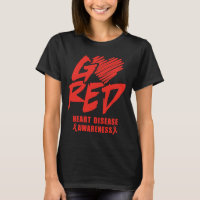 Go Red Heart Disease Awareness Month Ribbon  3