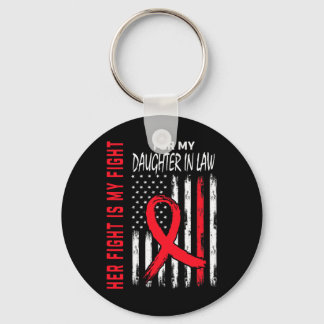 Go Red Her Fight Daughter In Law Heart Disease Us  Key Ring