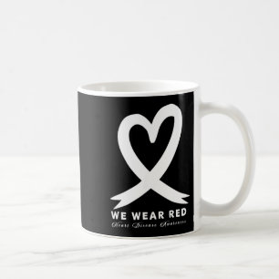 Go Red In February Heart Disease Awareness Health  Coffee Mug