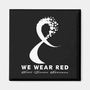 Go Red In February Heart Disease Awareness Health  Magnet