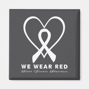 Go Red In February Heart Disease Awareness Health  Magnet