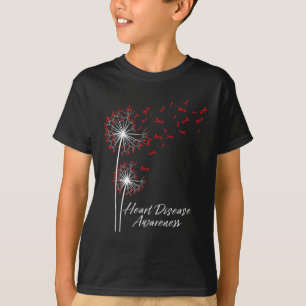 Go Red Ribbon Heart Disease Awareness Month Women T-Shirt