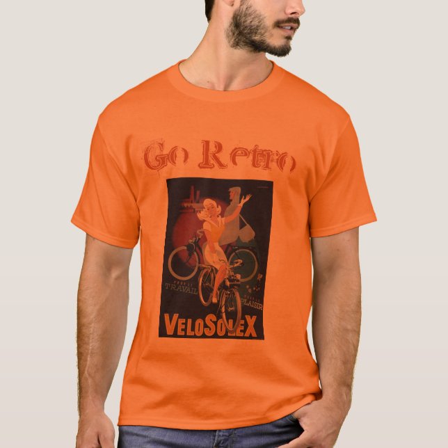 Go Retro T-Shirt (Front)