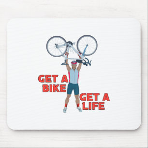 Go ride Your Bike Mouse Pad