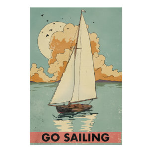 Go Sailing Poster