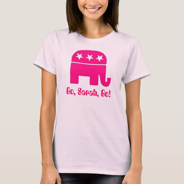 Go, Sarah, Go! T-Shirt (Front)