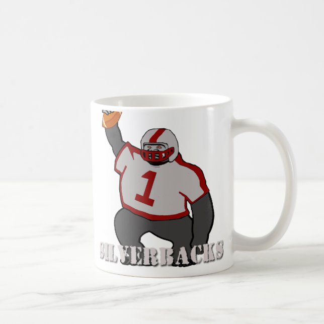 GO SILVERBACKS!! COFFEE MUG (Right)