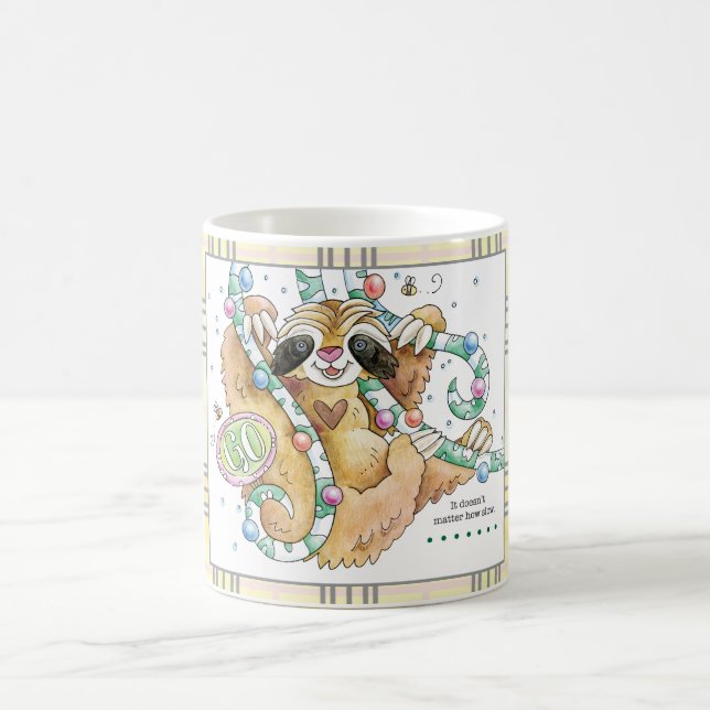 Go! Sloth Coffee Mug (Center)