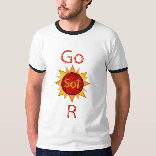 Go Solar T-Shirt (Front)