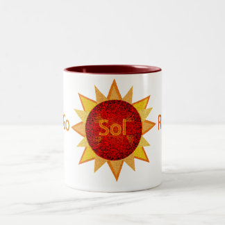 Go Solar Two-Tone Coffee Mug