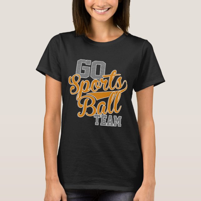 GO Sports Ball Team T-Shirt (Front)