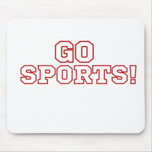 GO SPORTS! MOUSE PAD