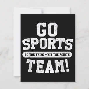 Go Sports Team! Funny Sports