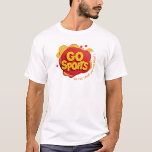 Go Sports! Vibrant Motivational Sports T-Shirt