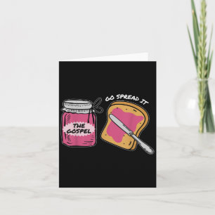 Go Spread It Gospel, Funny Bible Verse  Card
