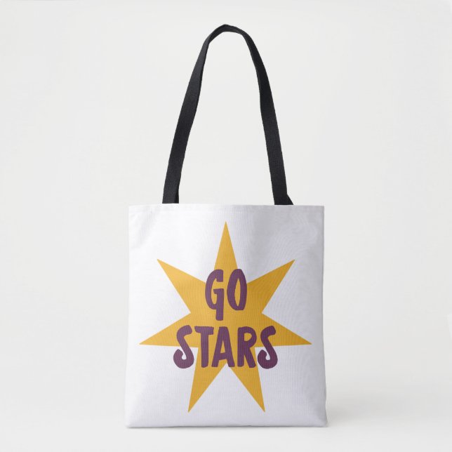 Go Stars Tote Bag (Front)