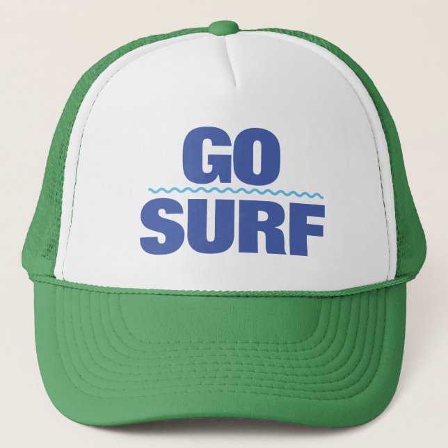 GO SURF Trucker Hat (Front)