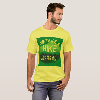 "Go take a hike" tee shirt