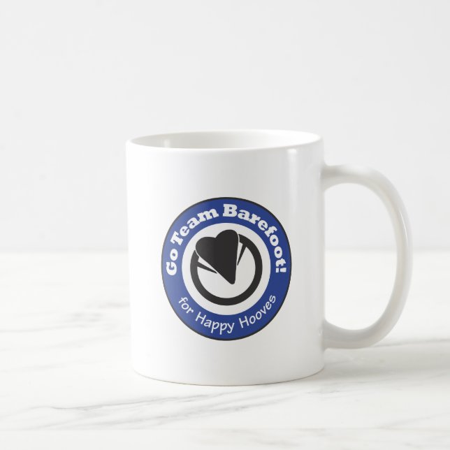 Go Team Barefoot! Mug (Right)