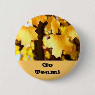 Go Team! buttons Promotional Cheering button Sport