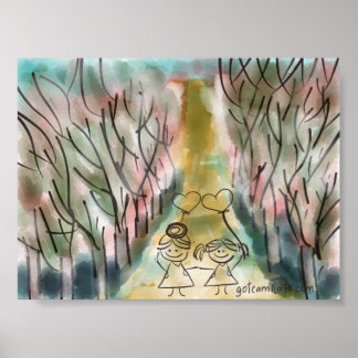 Go Team Kate Artwork Poster