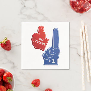 Go Team Paper Napkins